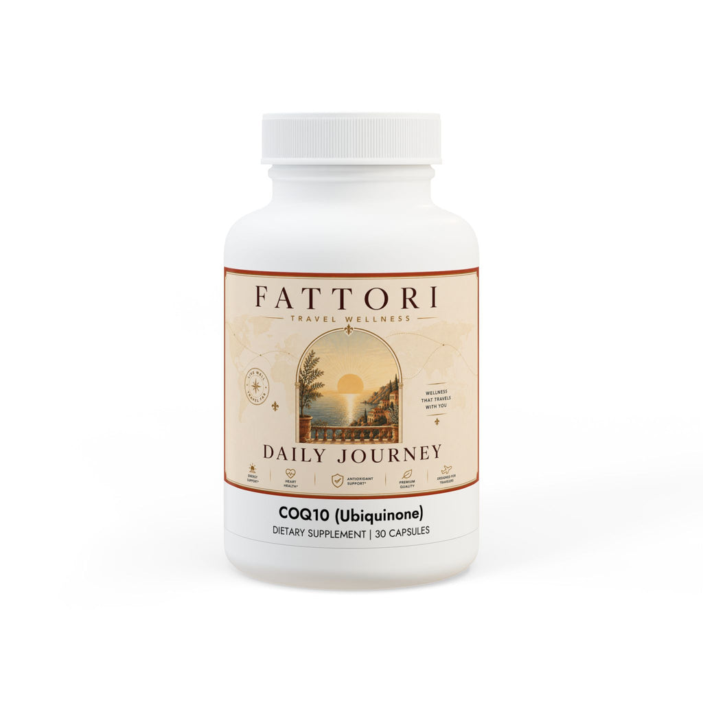 DAILY JOURNEY — CoQ10 Ubiquinone Supplement | 30 Vegan Capsules