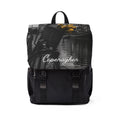 Luxury Copenhagen Backpack | Black & White Collection | Premium Oxford Canvas Travel Backpack