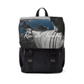 Luxury Rio de Janeiro Black & White Backpack | Premium Oxford Canvas Travel Backpack