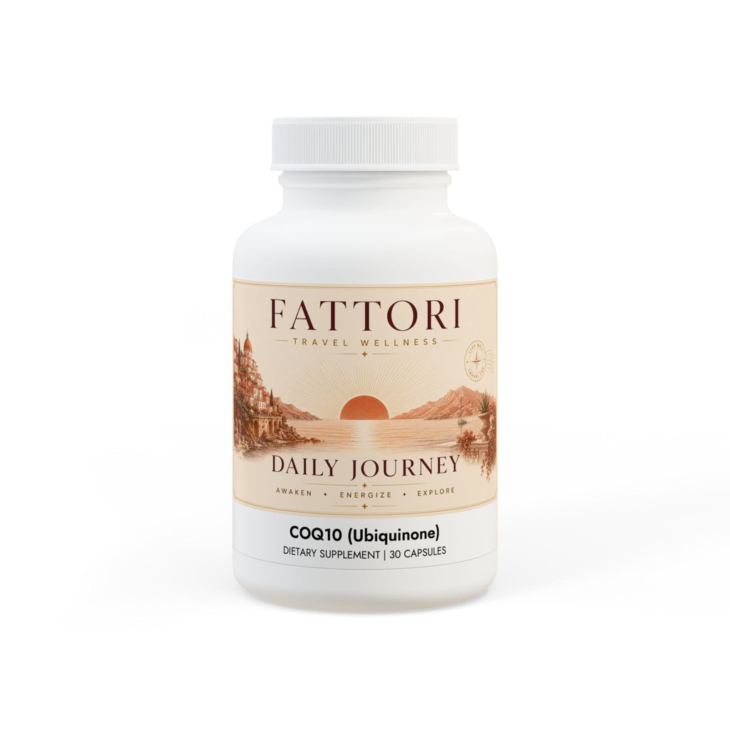 DAILY JOURNEY — CoQ10 Ubiquinone Supplement | 30 Vegan Capsules