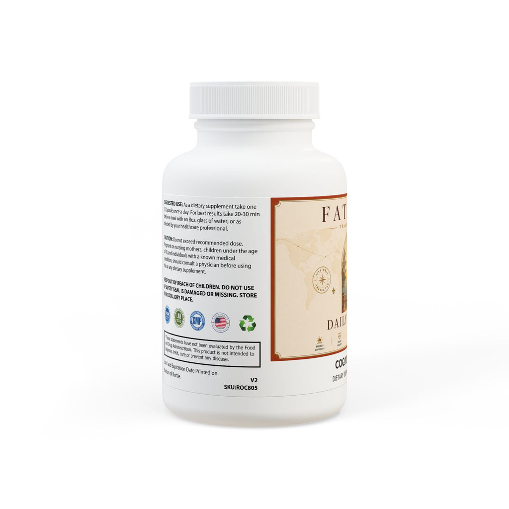 DAILY JOURNEY — CoQ10 Ubiquinone Supplement | 30 Vegan Capsules