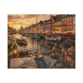 Luxury Copenhagen Pure Minimal Puzzle | Denmark | 520 Piece Travel Puzzle