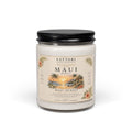 Luxury Maui Sunset Soy Candle | Coconut Cream + Cardamom | 9oz Travel Candle