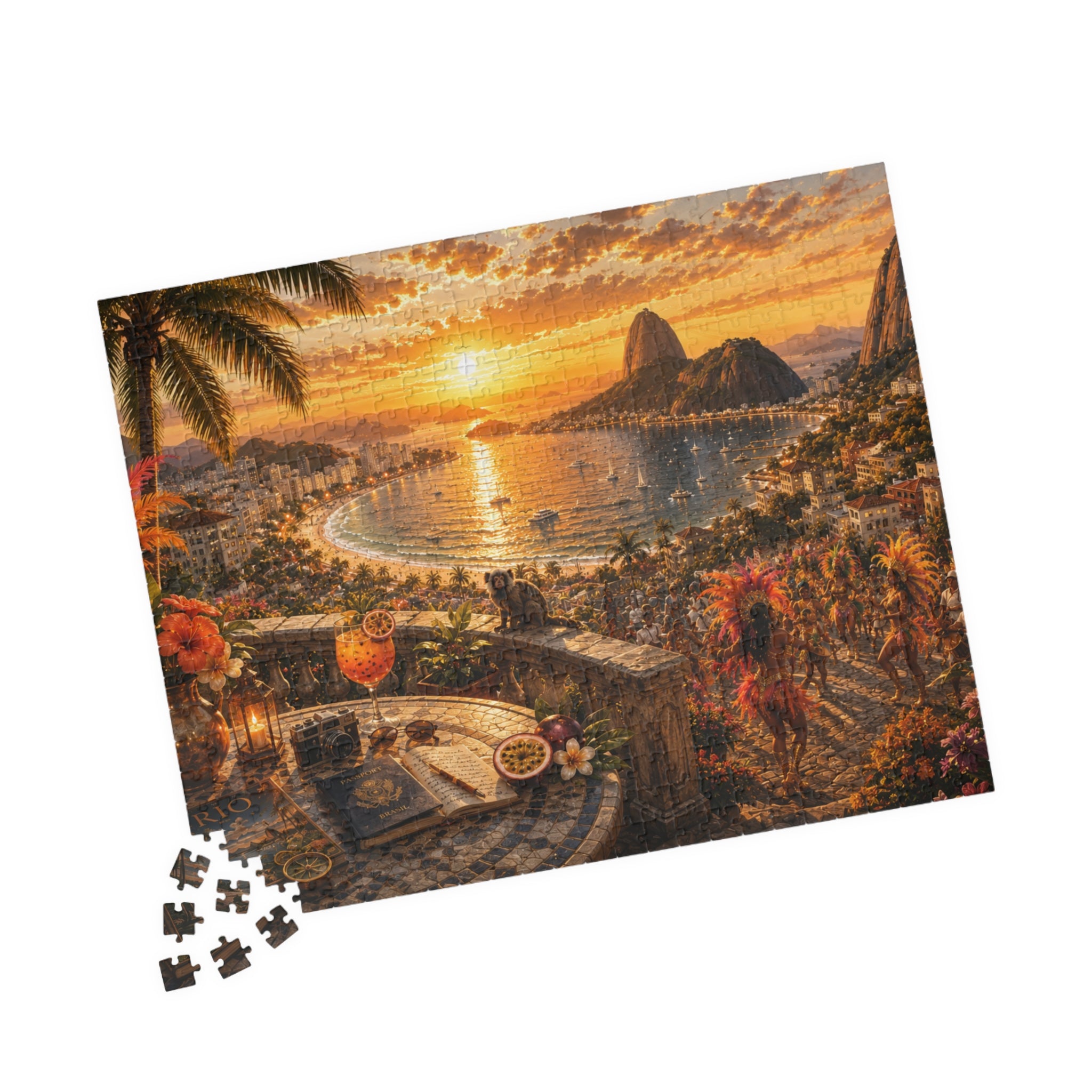 Luxury Rio Carnival Puzzle | Brazil | 520 Piece Travel Puzzle