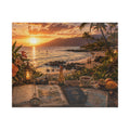 Luxury Maui Sunset Puzzle | Hawaii | 520 Piece Travel Puzzle