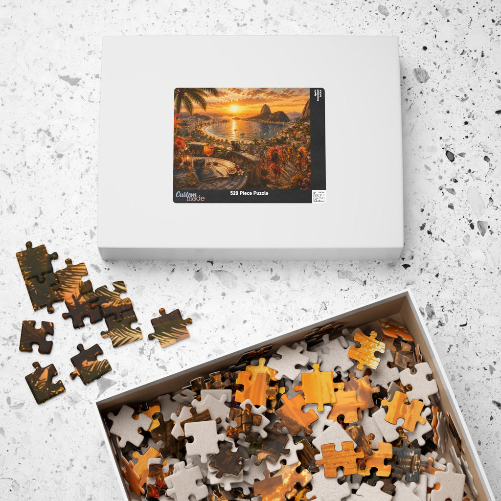 Luxury Rio Carnival Puzzle | Brazil | 520 Piece Travel Puzzle