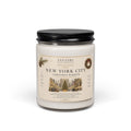 Luxury New York Christmas Soy Candle | Cinnamon Vanilla | 9oz Travel Candle