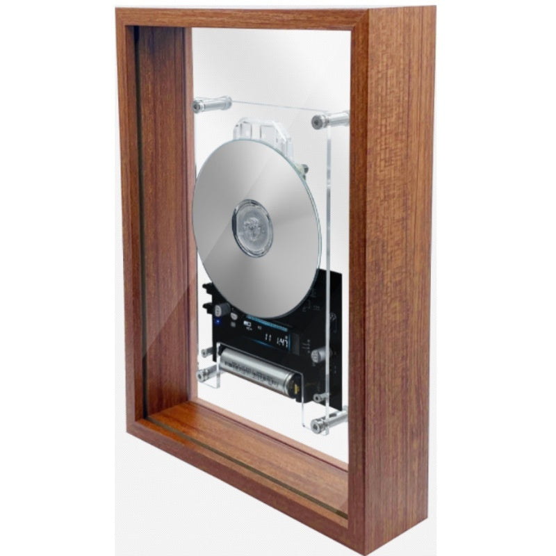 Fattori SoundFrame transparent wall-mountable Bluetooth CD player product view