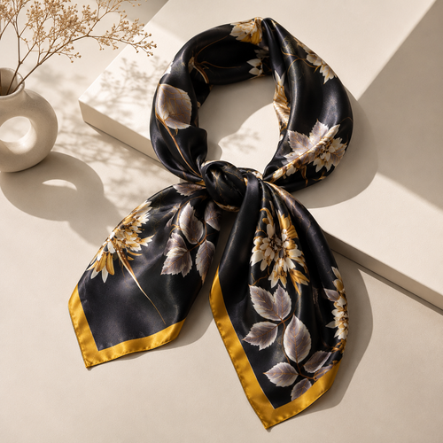 Como Golden Hour – Italian Lake Inspired Square Scarf