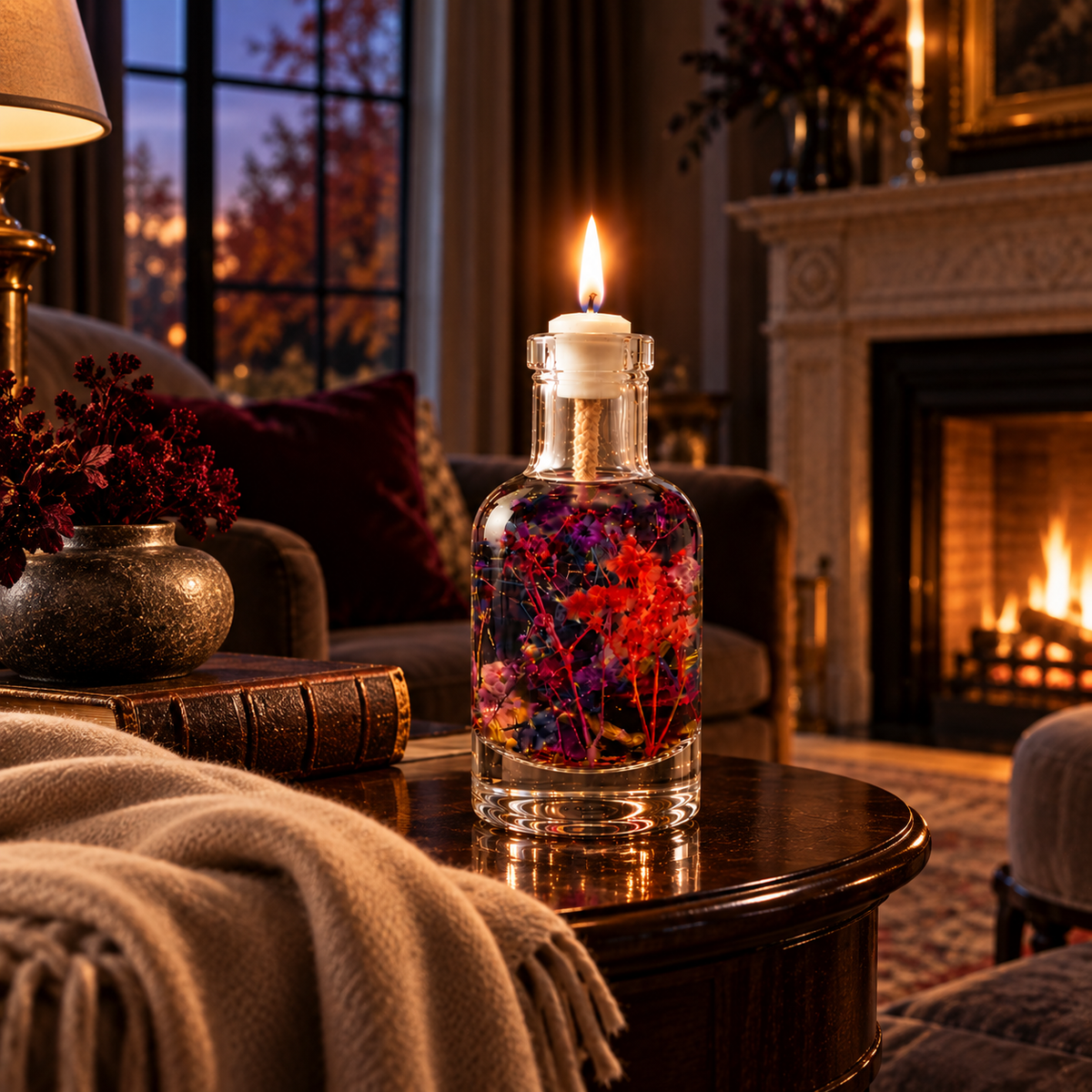 Prague After Midnight Ritual Oil Candle, Black Amber Fig, additional product view 3 of 5